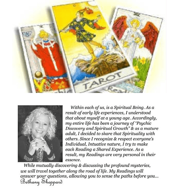 Tarot Cards And Bethany Sheppard's Message
